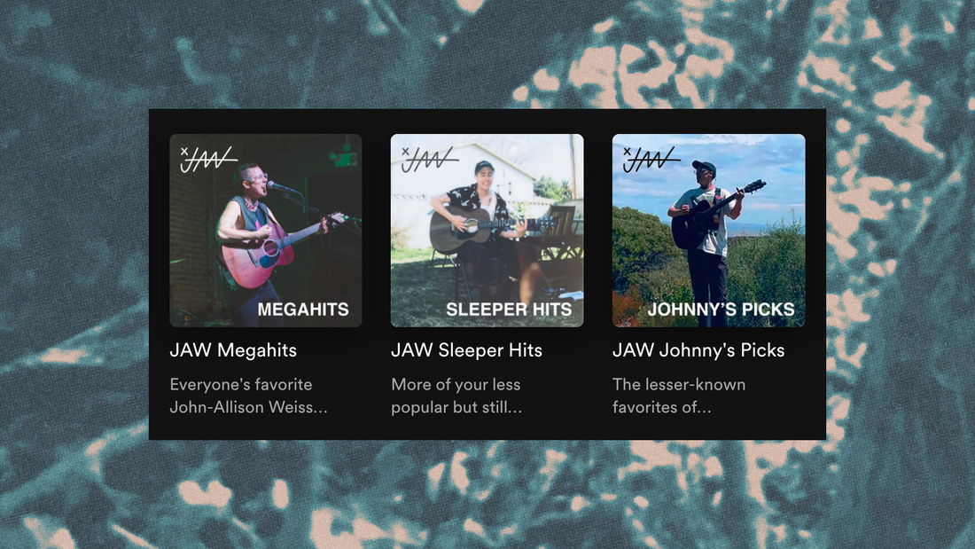 New JAW Playlists on Spotify!