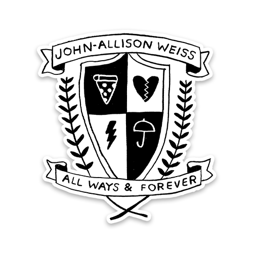 JAW Forever Crest Logo Sticker