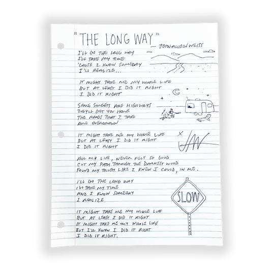 Handwritten Lyrics