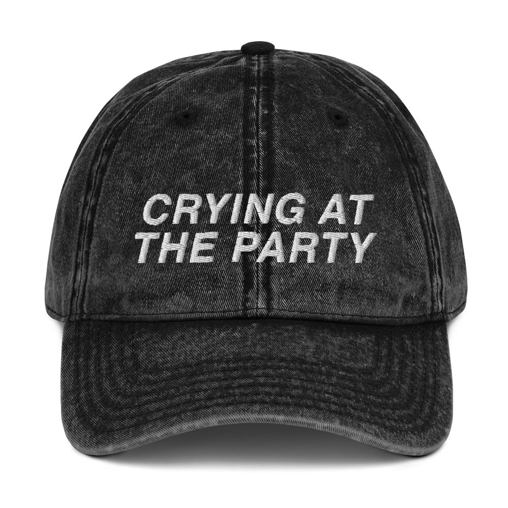 'Crying At The Party' Dad Hat