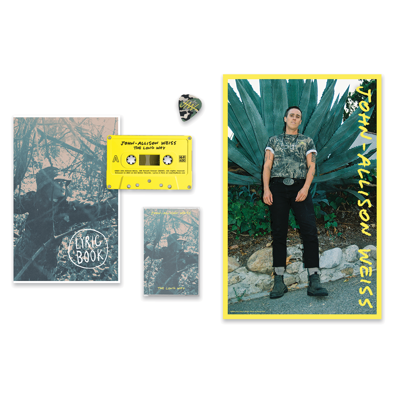 The Long Way Yellow Tape Bundle + album download